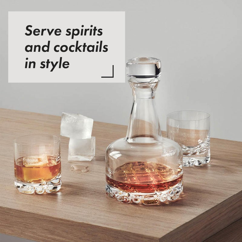 Orrefors Erik Double Old Fashioned Glasses (Set of 4) - 12 Fl. Oz., Minimalistic Glasses with Heavy Base, Glassware for Whiskey, Bourbon, Gin, Serving Cocktails & Margaritas, Dishwasher Safe - Image 5